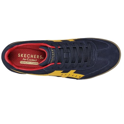 Skechers homme zingermanchego bleu2255901_4 sur voshoes.com