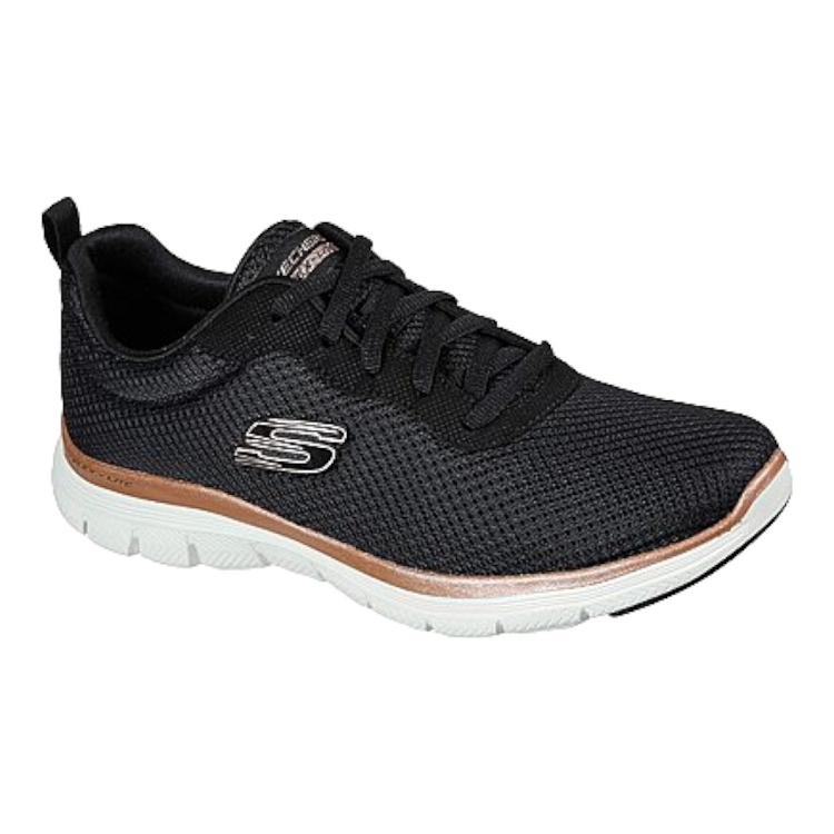 Skechers femme flex appeal 4.0brilliant noir2256101_2 sur voshoes.com