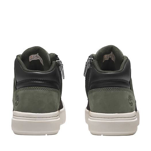Timberland garcon seby mid lace sneaker vert2256701_4 sur voshoes.com