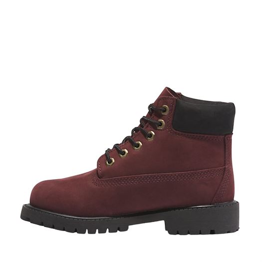 Timberland femme prem 6 in lace waterproof rouge2256901_3 sur voshoes.com