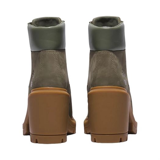Timberland femme alht 6 inch lace boot vert2257201_4 sur voshoes.com