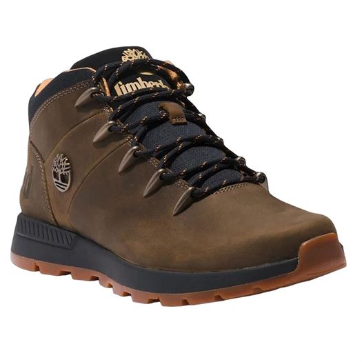 Timberland homme sptk mid lace sneaker vert2257401_2 sur voshoes.com