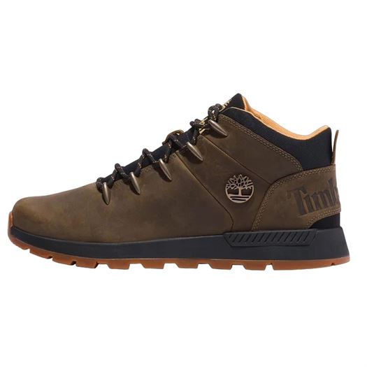 Timberland homme sptk mid lace sneaker vert2257401_3 sur voshoes.com