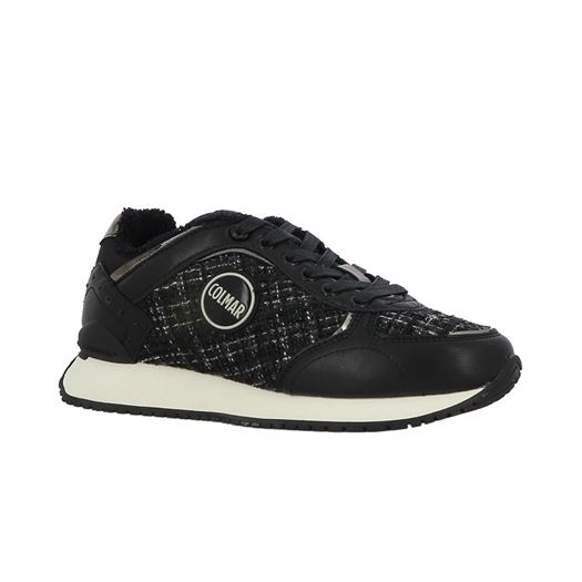 Colmar femme travis plus tweed noir2262101_2 sur voshoes.com