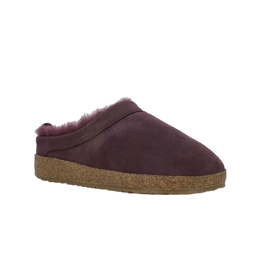 Haflinger femme lammfellclog snowbird violet2263404_2 sur voshoes.com