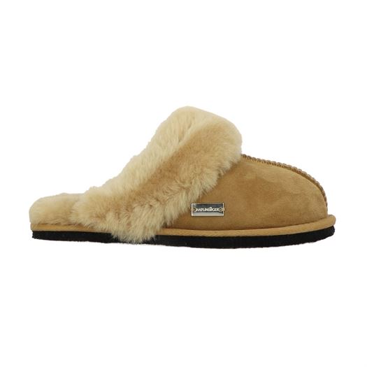 femme Haflinger femme lammfell north star marron