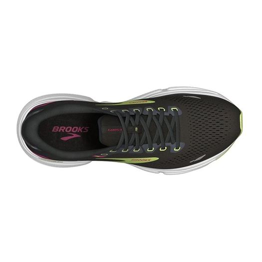 Brooks femme ghost 15 w noir2273301_4 sur voshoes.com