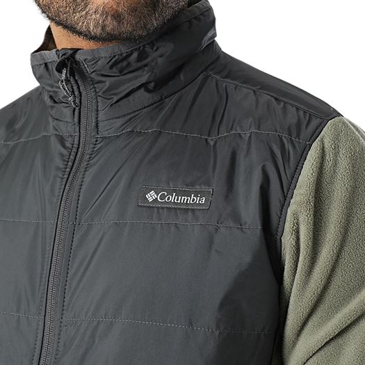 Columbia homme m basin butte fleece fz vert2273501_3 sur voshoes.com