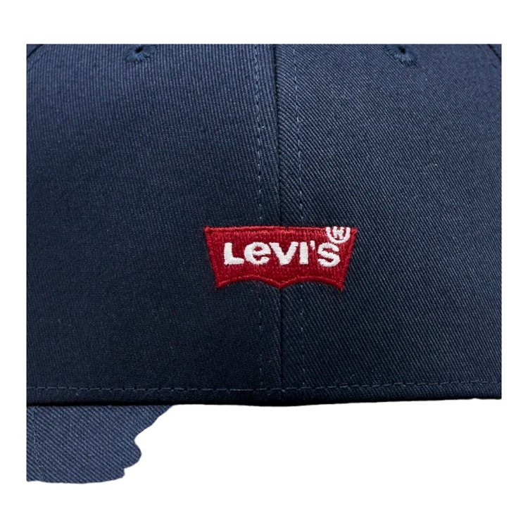 Levi s homme housemark flexfit cap bleu2277401_3 sur voshoes.com
