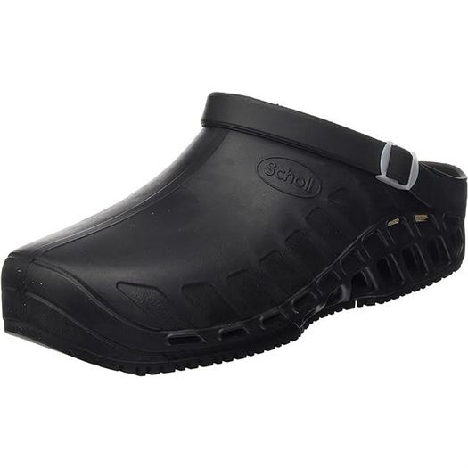 Scholl femme clog evo noir2279201_2 sur voshoes.com