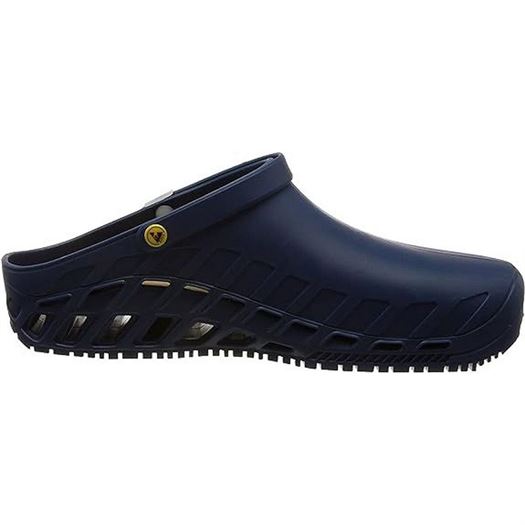 Scholl femme clog evo bleu2279203_4 sur voshoes.com