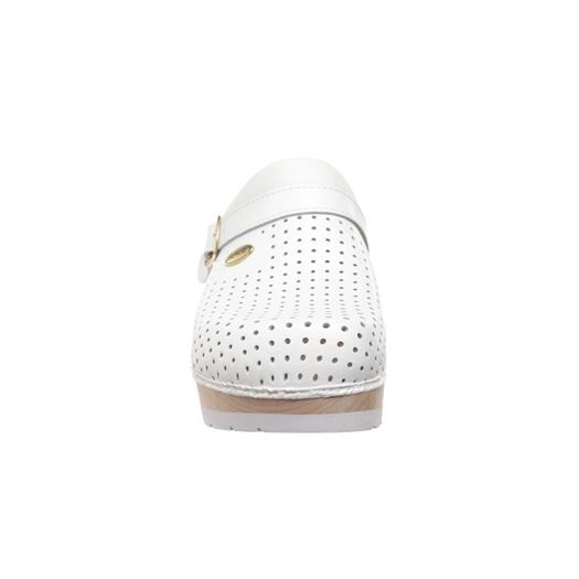 Scholl femme clog sconf blanc2279501_3 sur voshoes.com