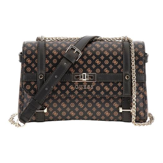 femme Guess femme emilee luxury satche marron