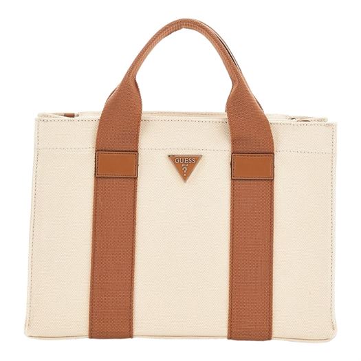 femme Guess femme canvas ii small tote beige