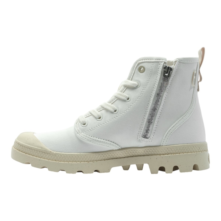 Palladium homme pampa hi zip organic blanc2302102_4 sur voshoes.com