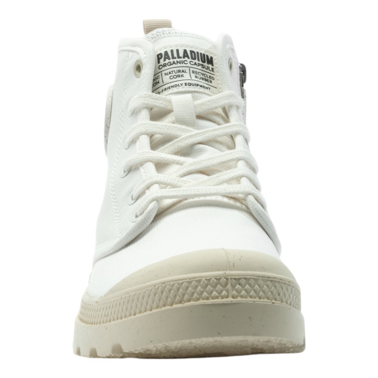 Palladium homme pampa hi zip organic blanc2302102_5 sur voshoes.com