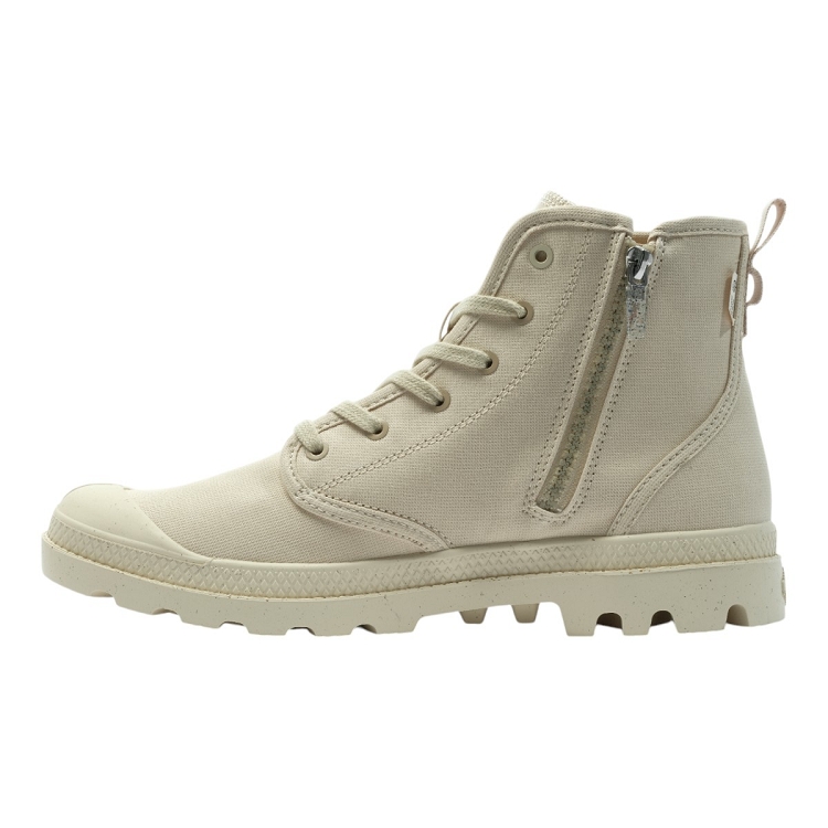 Palladium homme pampa hi zip organic beige2302103_4 sur voshoes.com