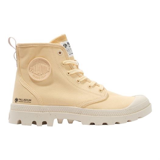 homme Palladium homme pampa hi zip organic jaune