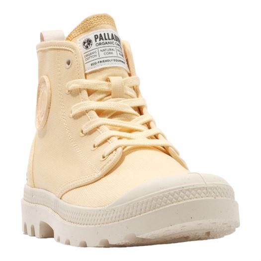 Palladium homme pampa hi zip organic jaune2302105_2 sur voshoes.com