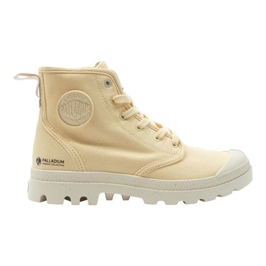 Palladium homme pampa hi zip organic jaune2302105_5 sur voshoes.com