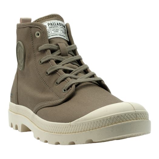 Palladium homme pampa hi zip organic vert2302107_2 sur voshoes.com