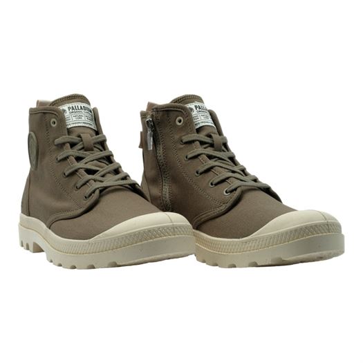 Palladium homme pampa hi zip organic vert2302107_3 sur voshoes.com