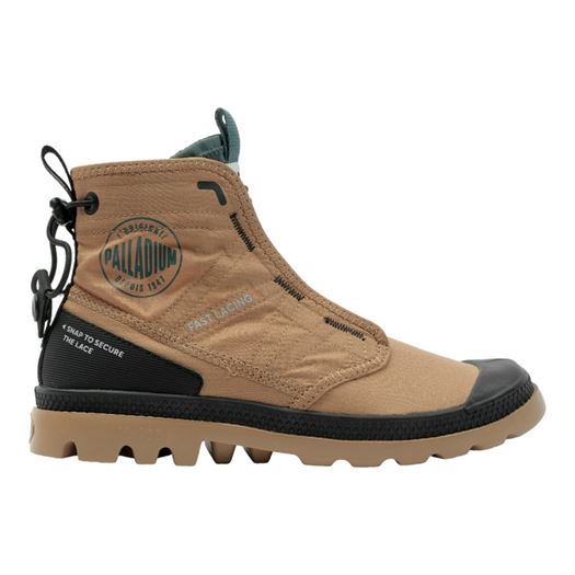 femme Palladium femme pampa travel lite rs marron