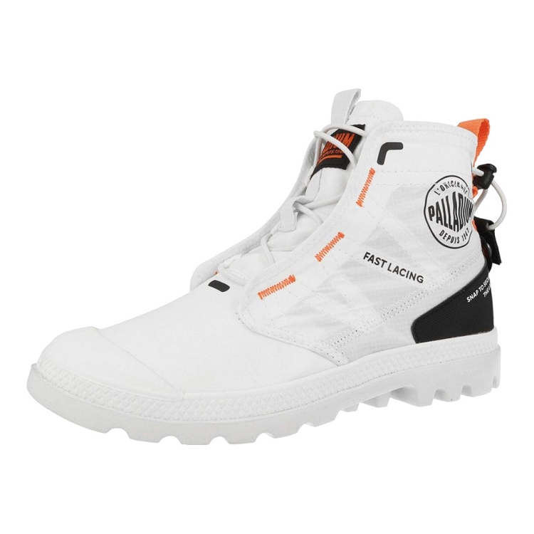Palladium femme pampa travel lite rs blanc2302204_3 sur voshoes.com