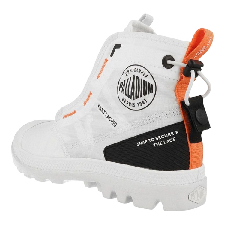 Palladium femme pampa travel lite rs blanc2302204_5 sur voshoes.com