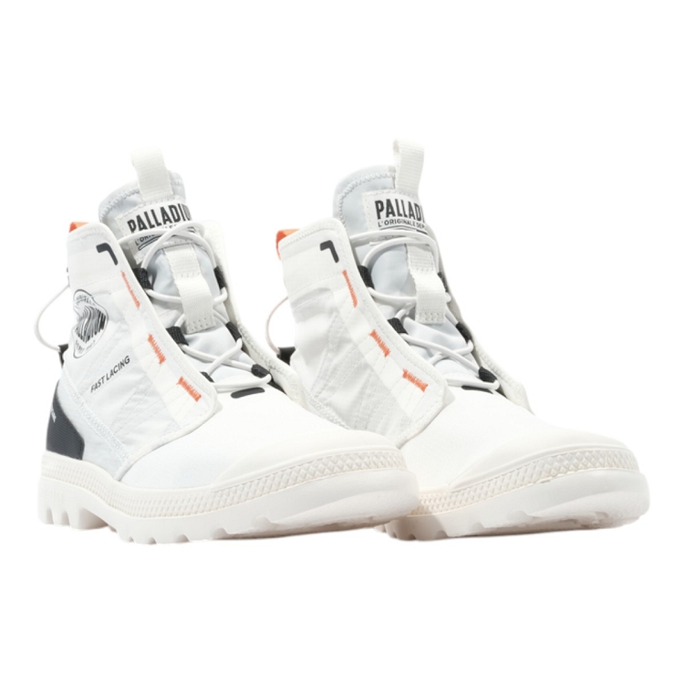 Palladium femme pampa travel lite rs blanc2302206_4 sur voshoes.com