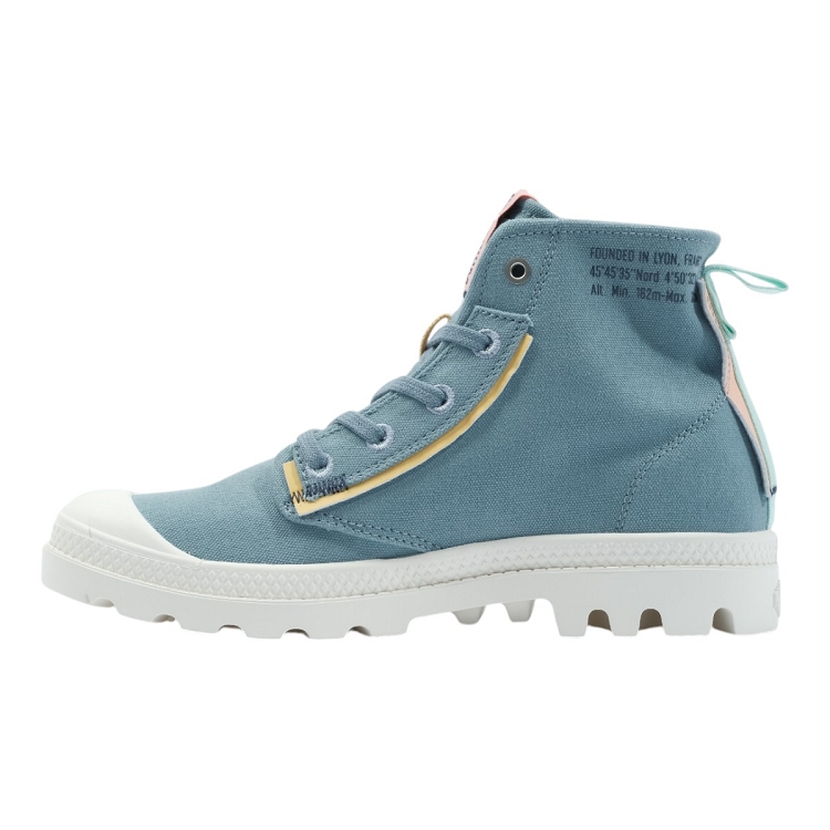 Palladium femme pampa underlayer bleu2302904_4 sur voshoes.com