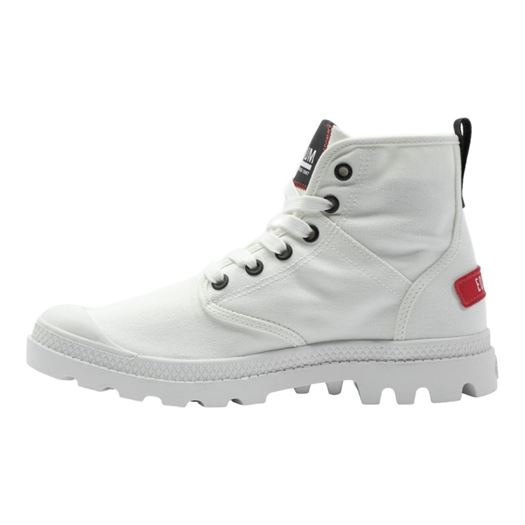 Palladium homme pampa hi patch blanc2303202_4 sur voshoes.com