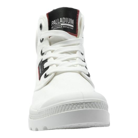 Palladium homme pampa hi patch blanc2303202_5 sur voshoes.com