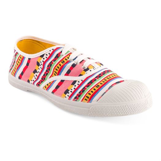 Bensimon femme lacet f lucas d multicolore2303701_2 sur voshoes.com