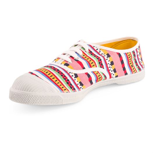 Bensimon femme lacet f lucas d multicolore2303701_3 sur voshoes.com