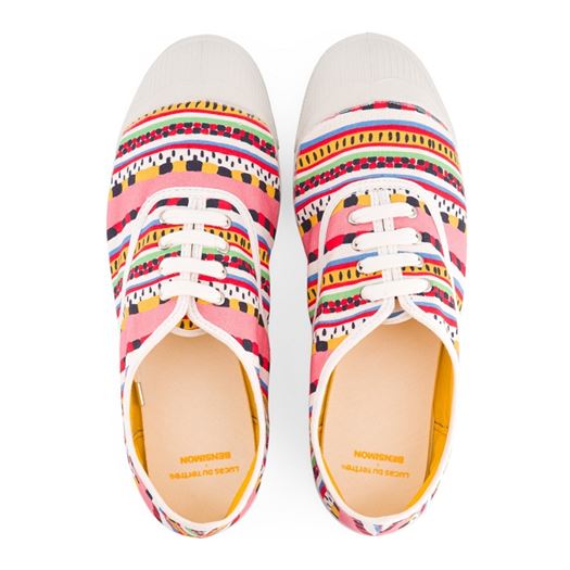 Bensimon femme lacet f lucas d multicolore2303701_5 sur voshoes.com