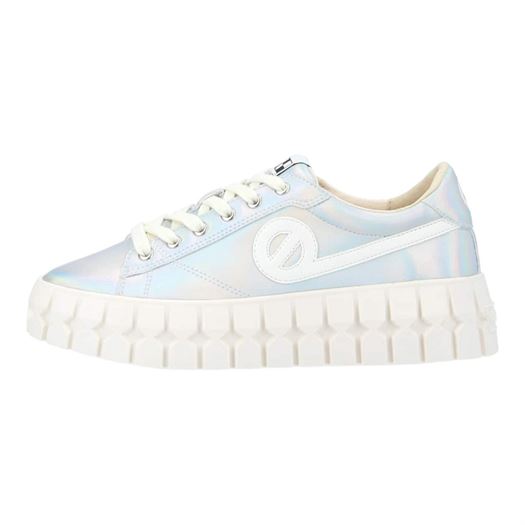 No name femme play sneaker w argent2305401_3 sur voshoes.com