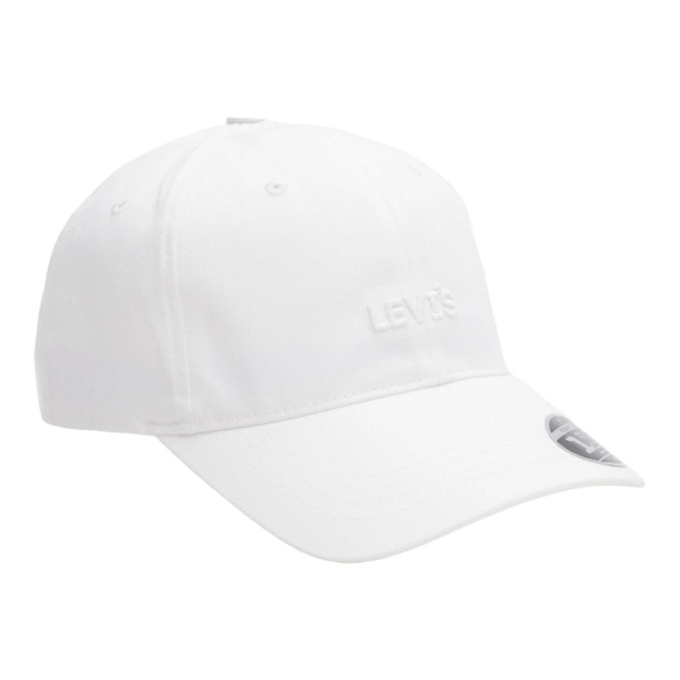 homme Levi s homme headline logo flexfit cap blanc