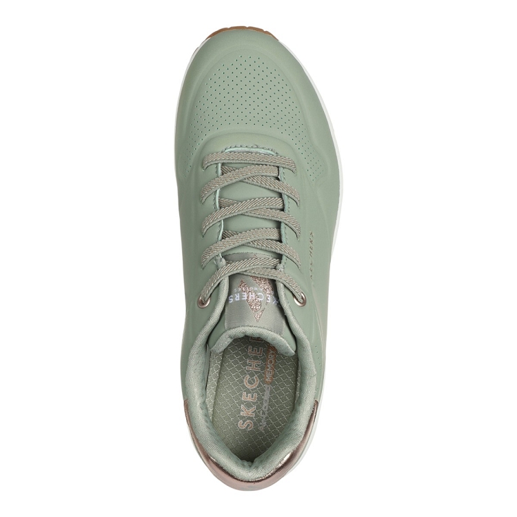 Skechers femme uno   shimmer away vert2311901_4 sur voshoes.com