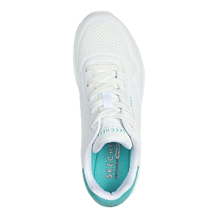 Skechers femme uno   pop back blanc2312102_4 sur voshoes.com