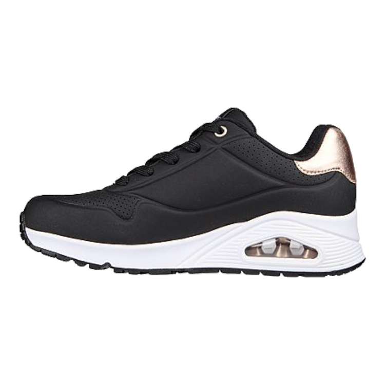 Skechers femme uno   golden air noir2312201_3 sur voshoes.com