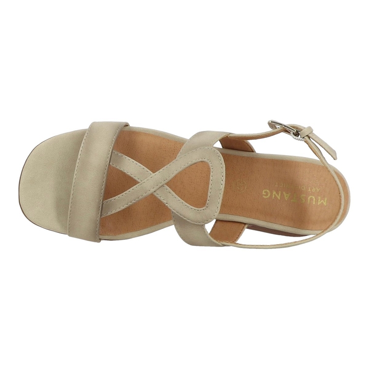 Mustang femme 1494801 beige2315601_3 sur voshoes.com