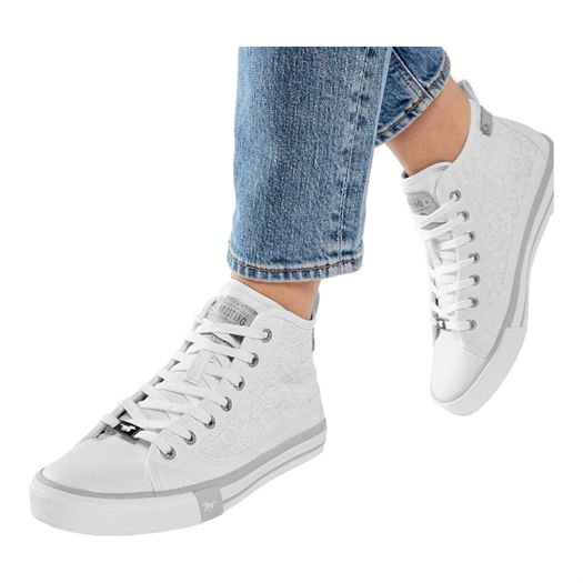 Mustang femme 1272502 blanc2318602_5 sur voshoes.com