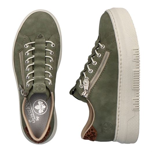 Rieker femme m1952 vert2319801_4 sur voshoes.com