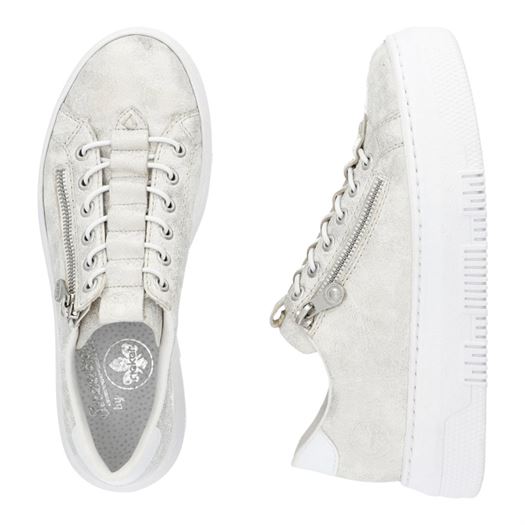 Rieker femme m1953 blanc2319901_4 sur voshoes.com