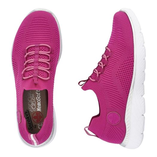 Rieker femme m5074 rose2320101_4 sur voshoes.com