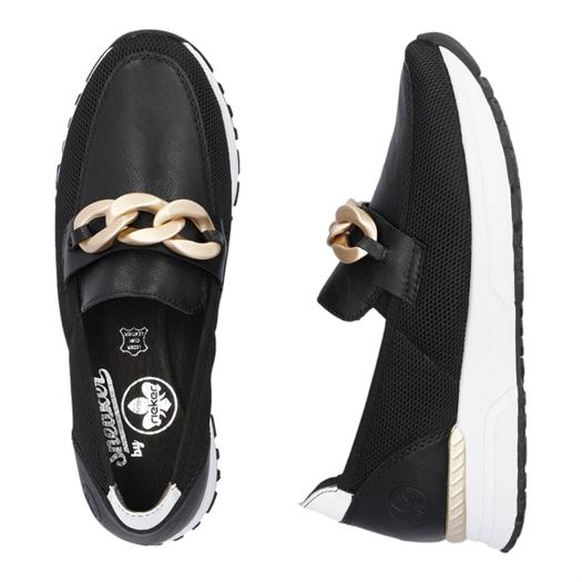 Rieker femme n7458 noir2320801_4 sur voshoes.com