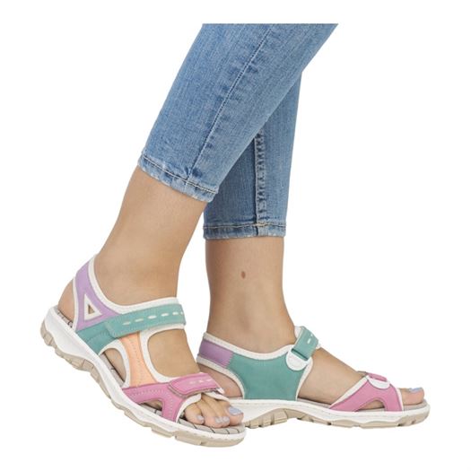 Rieker femme 68866 multicolore2322001_5 sur voshoes.com