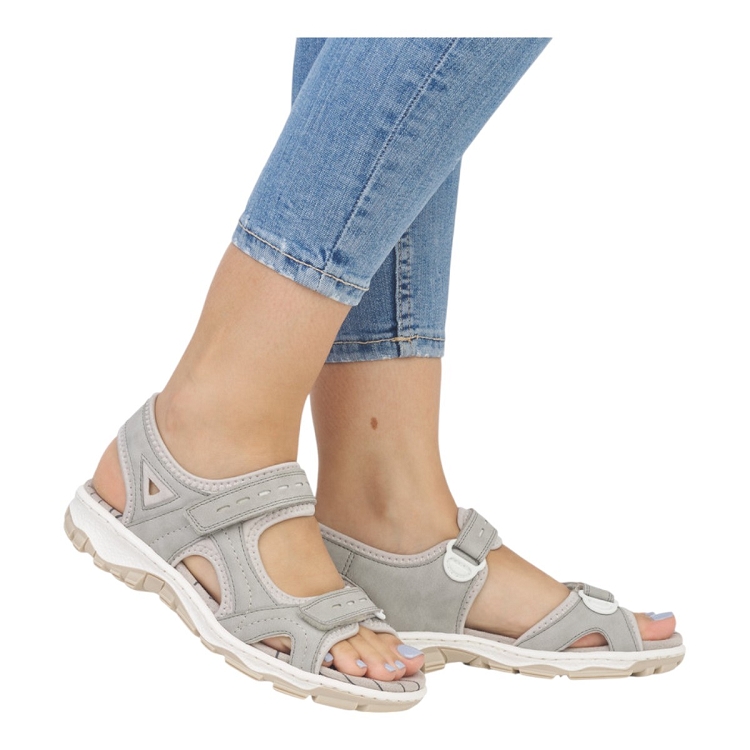 Rieker femme 68866 gris2322004_3 sur voshoes.com