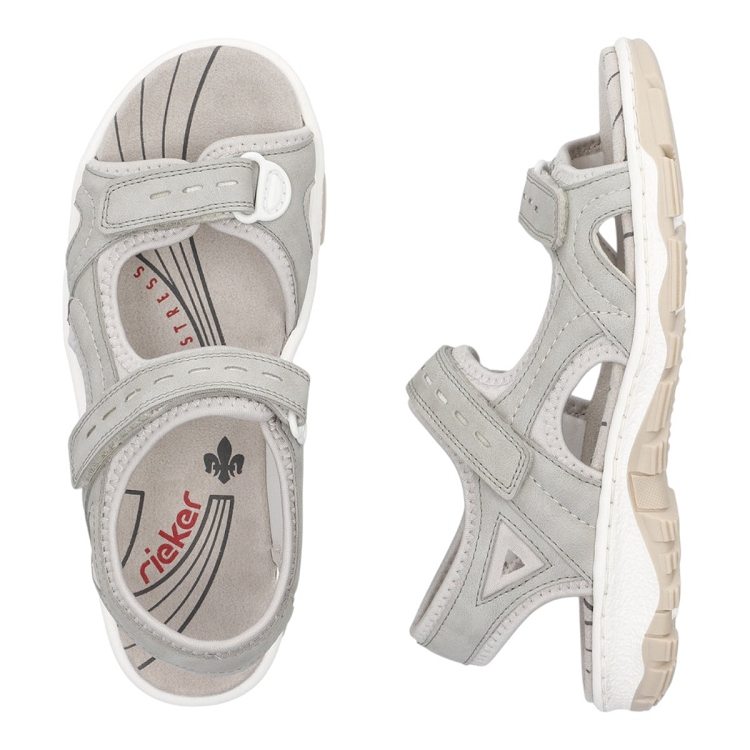 Rieker femme 68866 gris2322004_4 sur voshoes.com